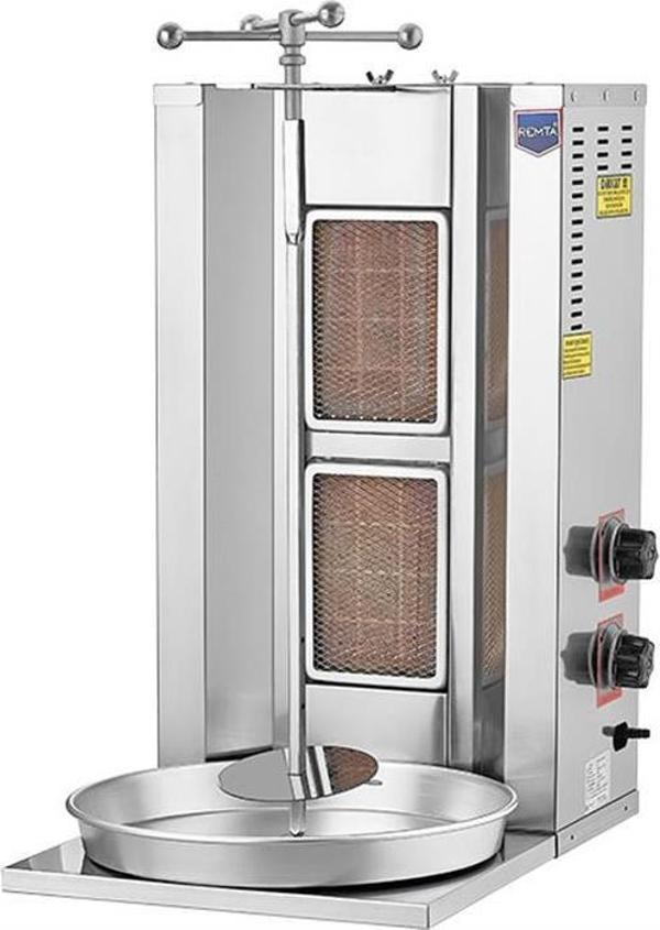Remta 2 Radyanlı Doğalgazlı (CE) Döner Ocağı - Image 1