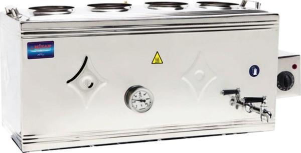 Mizan 80 Lik Gazlı + Elektrikli 60 Litre Üst Çay Kazanı - Üst Kazan - Image 1
