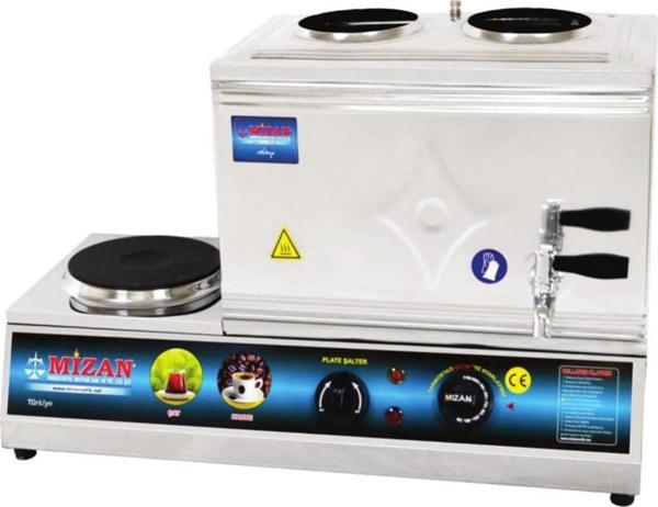 Mizan 25 Lik Elektrikli 20 Litre 2 Demlikli Çay Kazanı - Image 1