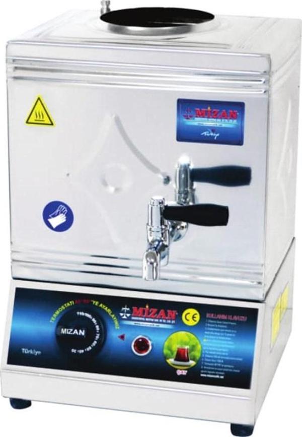 Mizan 15 Lik Elektrikli 10 Litre 1 Demlikli Çay Kazanı - Image 1