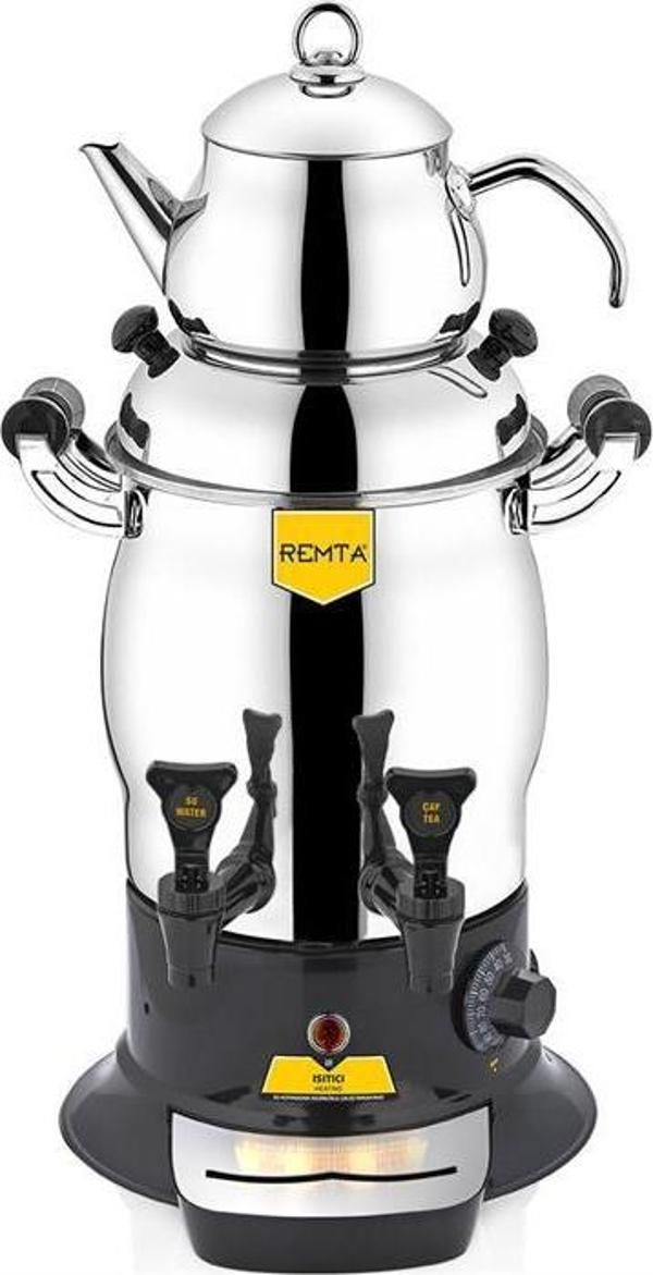Remta Mini Çift Demlikli Çay Makinesi 5 lt - Image 1