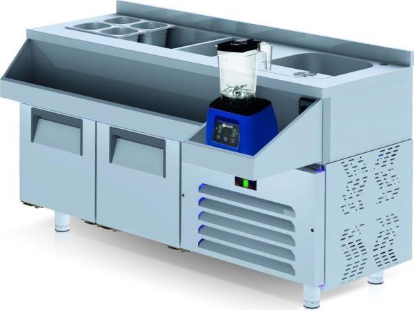Iceinox Kokteyl Hazırlık Buzdolabı 190 Lt 2 Kapılı - Image 1