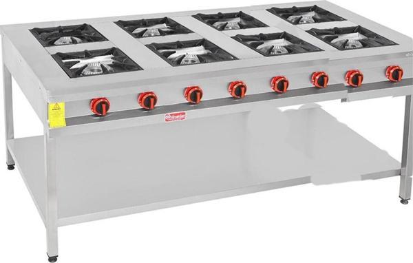 Himaksan  200 X 100 Cm Tüplü Taban Raflı 8 Gözlü Ocak - Image 1