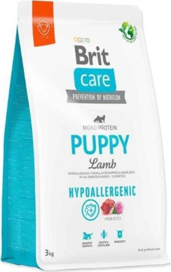 Brit Care Hypo-allergenic Tüm Irklar Için Kuzulu Yavru Köpek Maması 3 Kg - Image 1