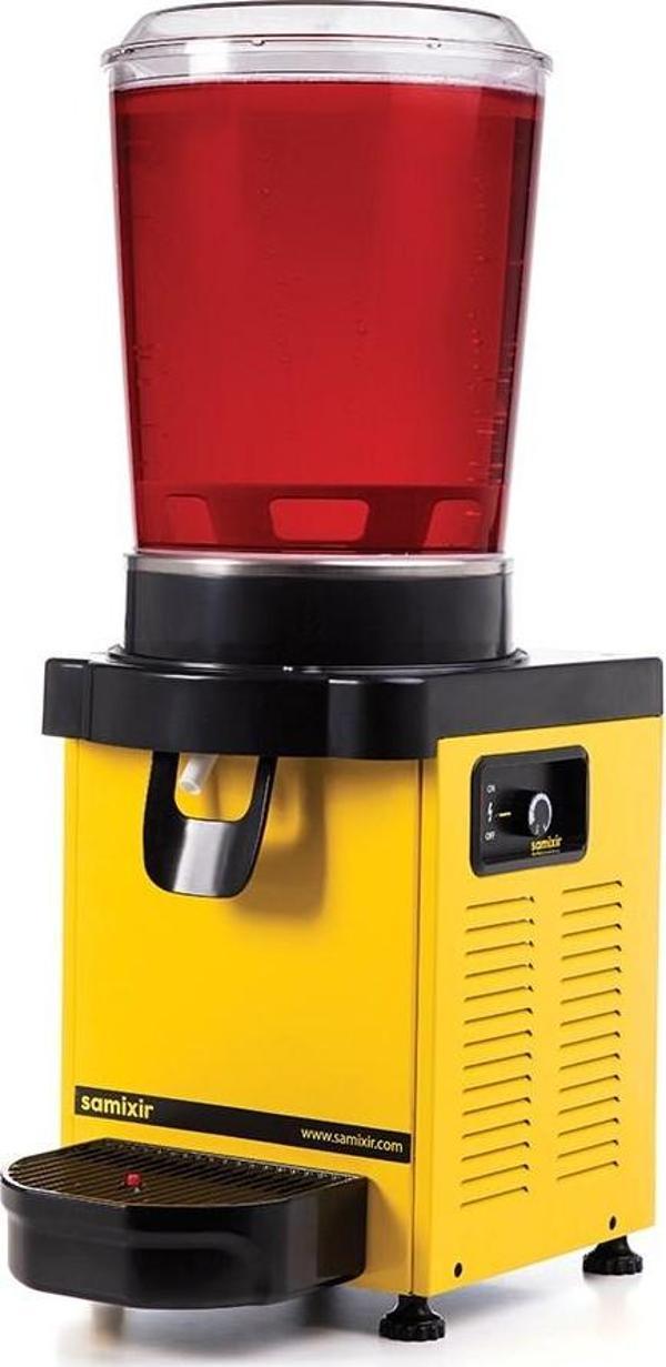 Samixir M10 Panoramik Analog 10 Lt Soğutuculu İçecek Dispenseri Makinesi M10-AY - Image 1