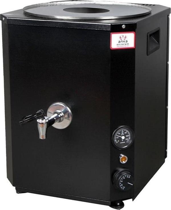 Anka Mini Yeni Nesil Çay Makinası 1 Demlikli 5 Litre Siyah - Image 1