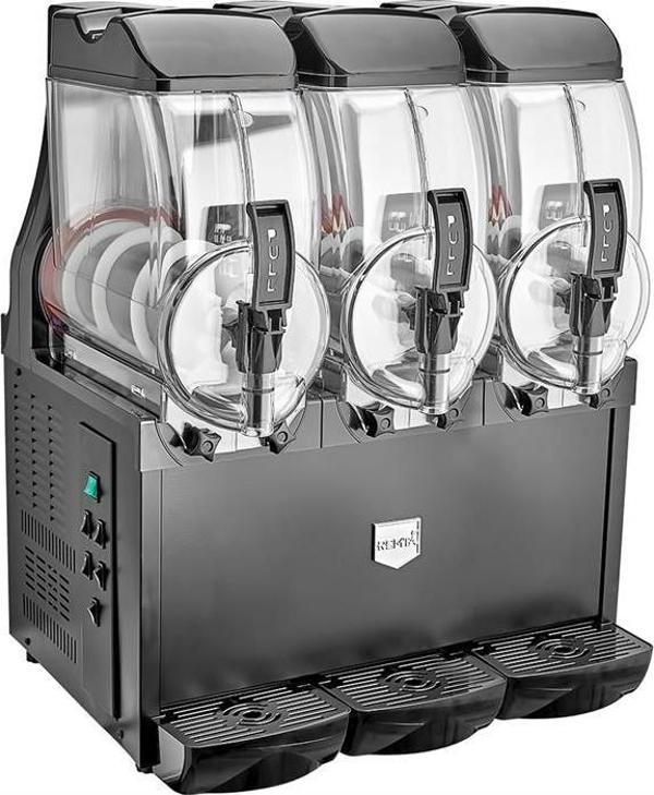 Remta Royal Üçlü 12+12+12 Lt Slush Soğutucu Buzlaş Karlamaç Makinesi - RMT-ST26 - Image 1
