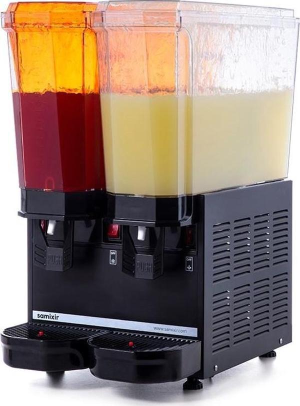 Samixir Klasik Twin 20+20 Lt Fıskiyeli Soğuk İçecek Makinesi 40-SSB - Image 1