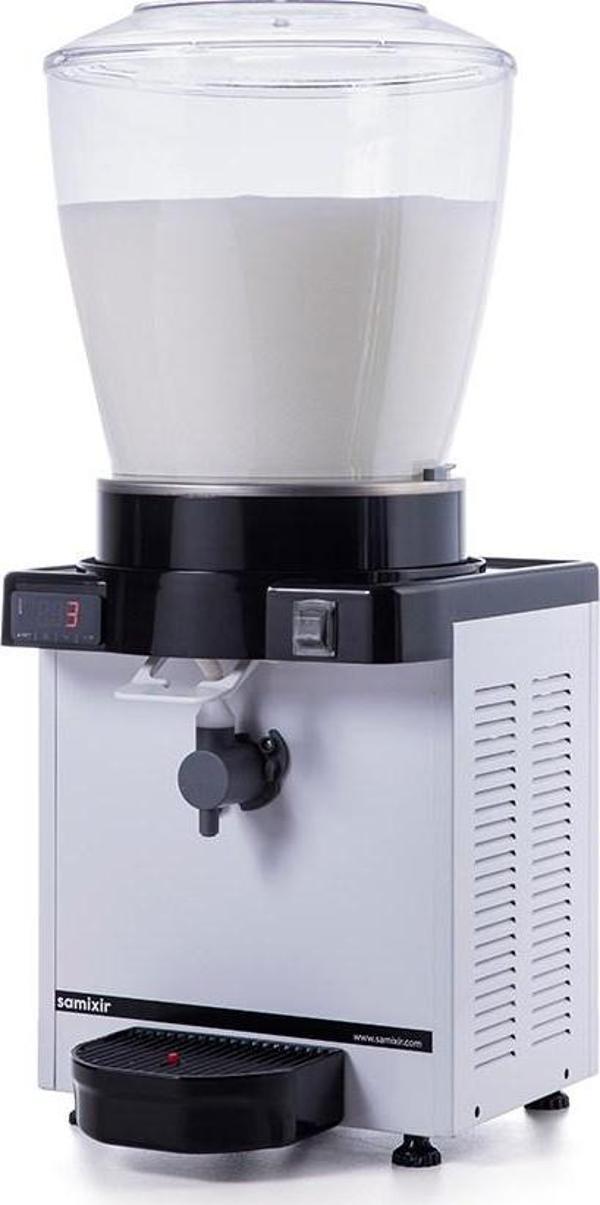 Samixir Kam22 Panoramik 22 Lt Köpüklü Ayran Dispanseri Makinesi KAM22-DW - Image 1