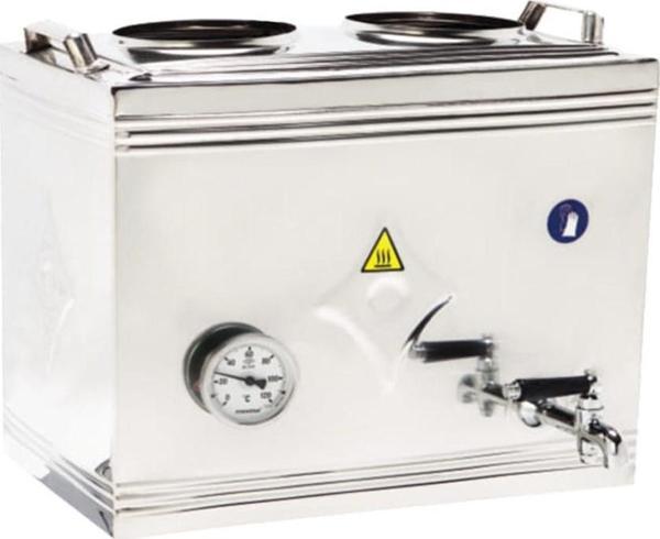 Mizan 40 Lık Gazlı 30 Litre 2 Demlikli Üst Çay Kazanı - Üst Kazan - Image 1