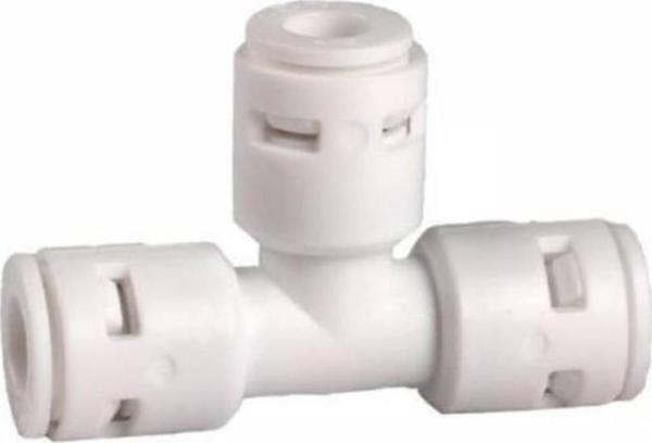 Su Arıtma Cihazı Için Üç Tarafı Quick Geçmeli T Dirsek Fitting - Image 1