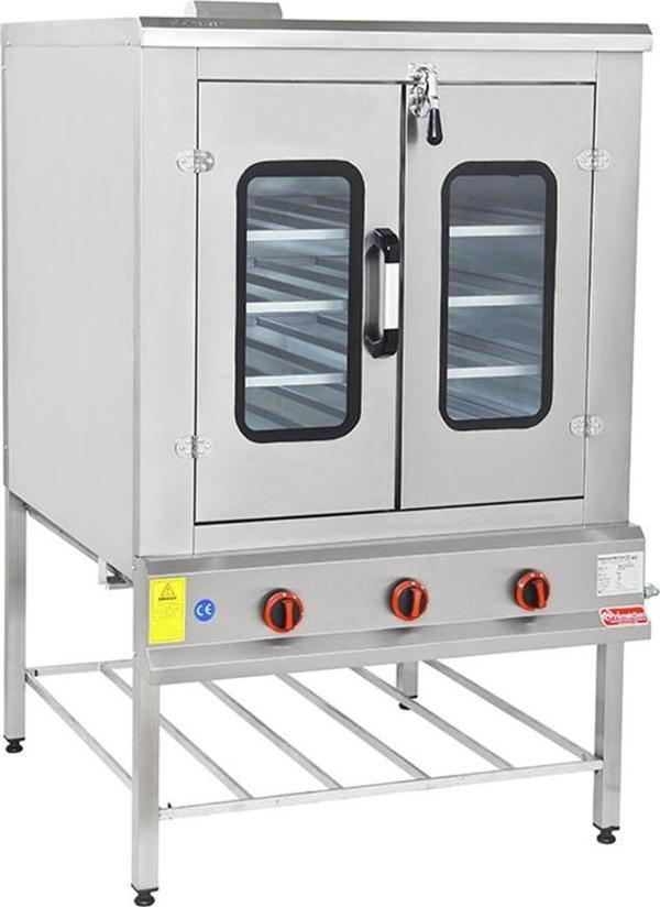 Himaksan  Çift Kapılı 100x100 Tüplü Pasta Börek Fırını - Image 1