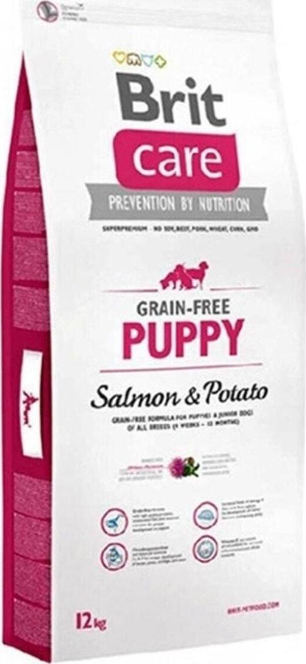 Brit Care Tahılsız Puppy Somonlu Yavru Köpek Maması 12 Kg - Image 1