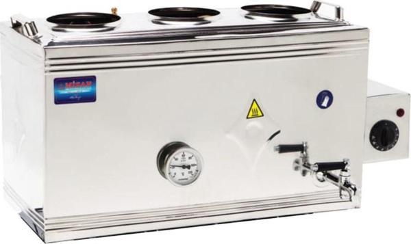 Mizan 60 Lık Gazlı + Elektrikli 40 Litre Üst Çay Kazanı - Üst Kazan - Image 1