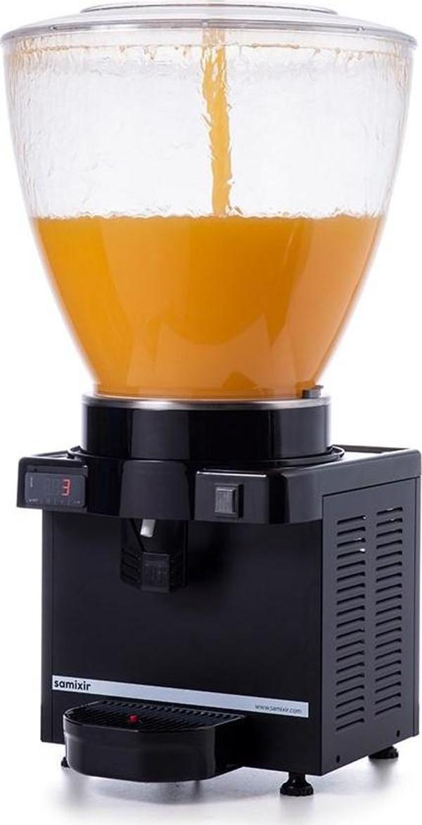 Samixir S40 Panoramik Fıskiyeli 40 Lt Soğutuculu İçecek Makinesi S40-DB - Image 1