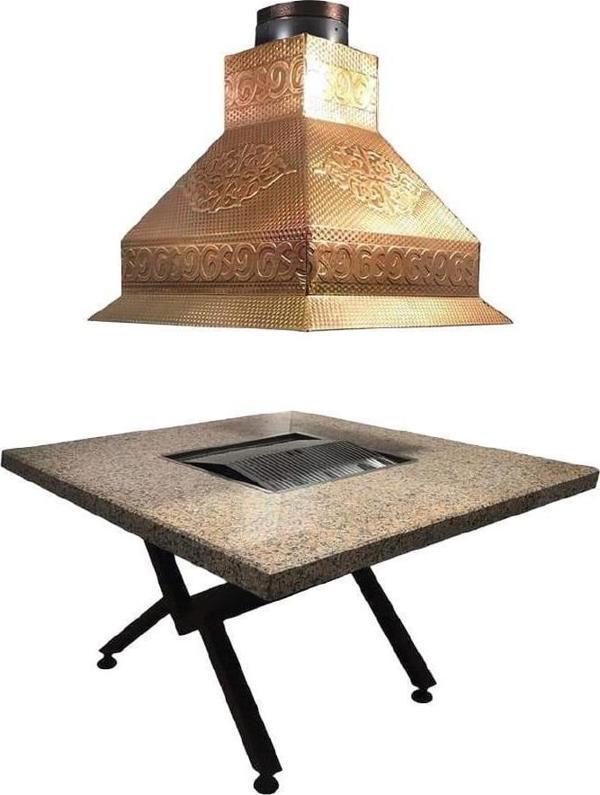 Anka Masa Tipi Bakır Pro Ocakbaşı 140x210 cm - Image 1