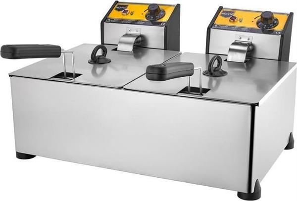 Remta 5+5 lt Çiftli Elektrikli Fritöz  - Image 1