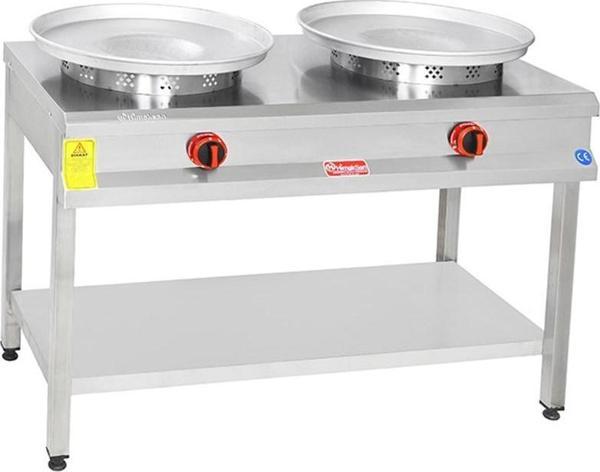 Himaksan  Doğalgazlı Çiftli Ayaklı Tantuni Ocağı - Image 1