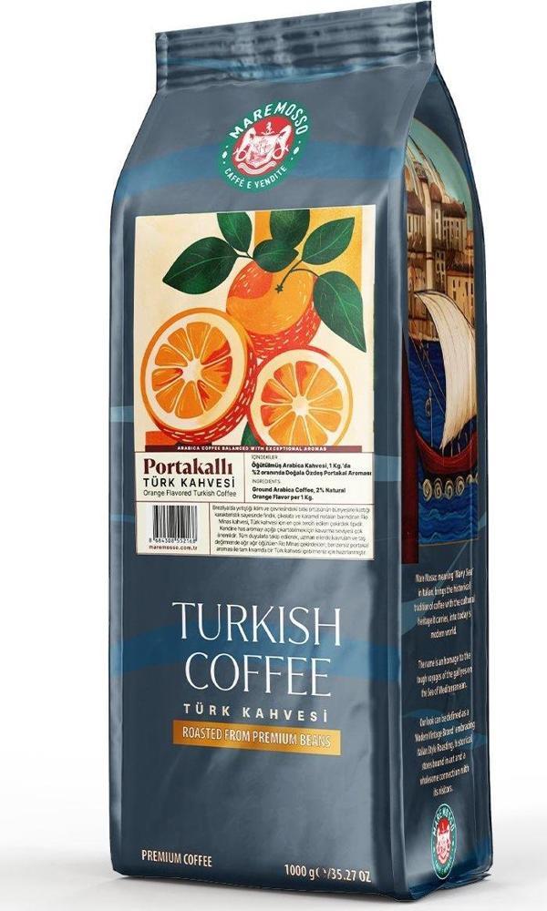 Portakal Aromalı Türk Kahvesi 1 KG. - Image 1