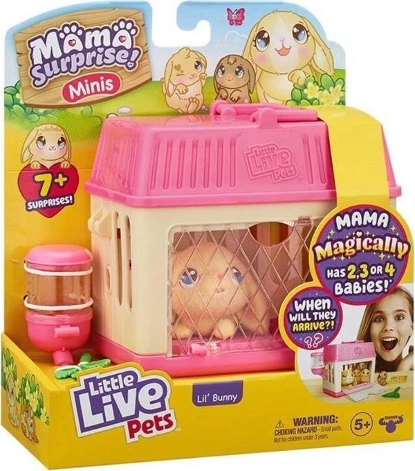 Nessiworld  LP301200 Little Live Pets Anne Tavşan ve Yavruları Oyun Seti - 26511 - Image 1