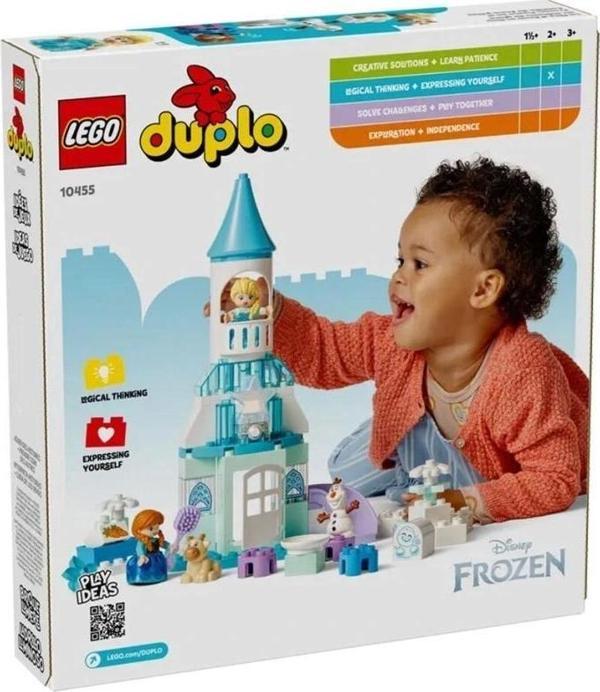 Nessiworld 10455  Duplo Anna ve Elsa'nın Karlar Ülkesi Şato Partisi 54 parça +2 yaş - Image 1