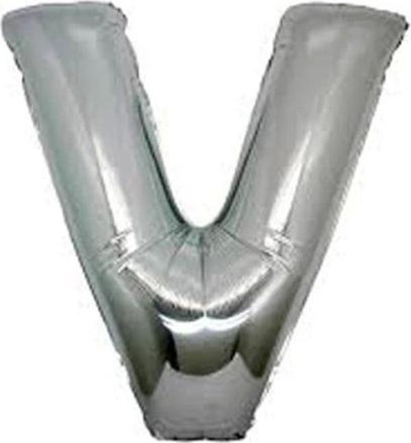 Gümüş Rengi Folyo Balon 1 Metre - Image 1