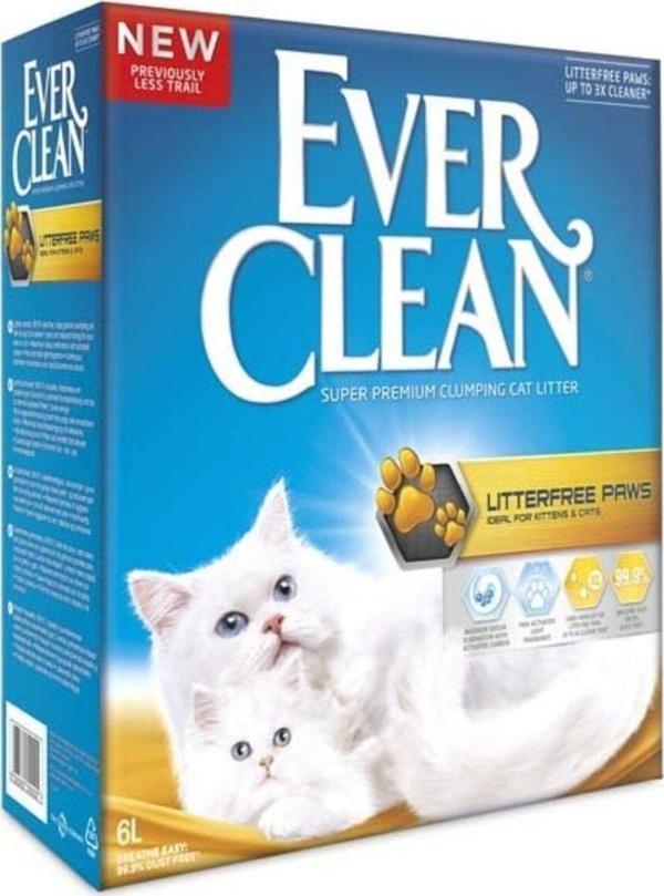 Ever Clean Litterfree Paws Iz Bırakmayan Kedi Kumu 6 Lt - Image 1