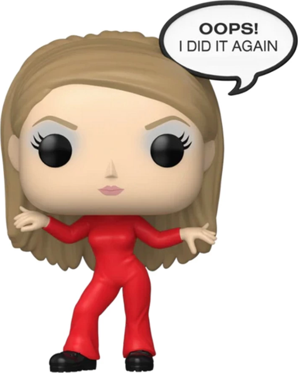Nessiworld  Funko POP Rocks Sayings: Britney Spears - Oops, I Did it Again - Image 1