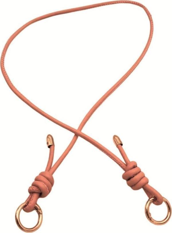 Angel Çanta Aksesuar Suni Deri 5 mm Düğüm Model Tek Çanta Sapı 85 Cm (Pudra Renk) - Image 1