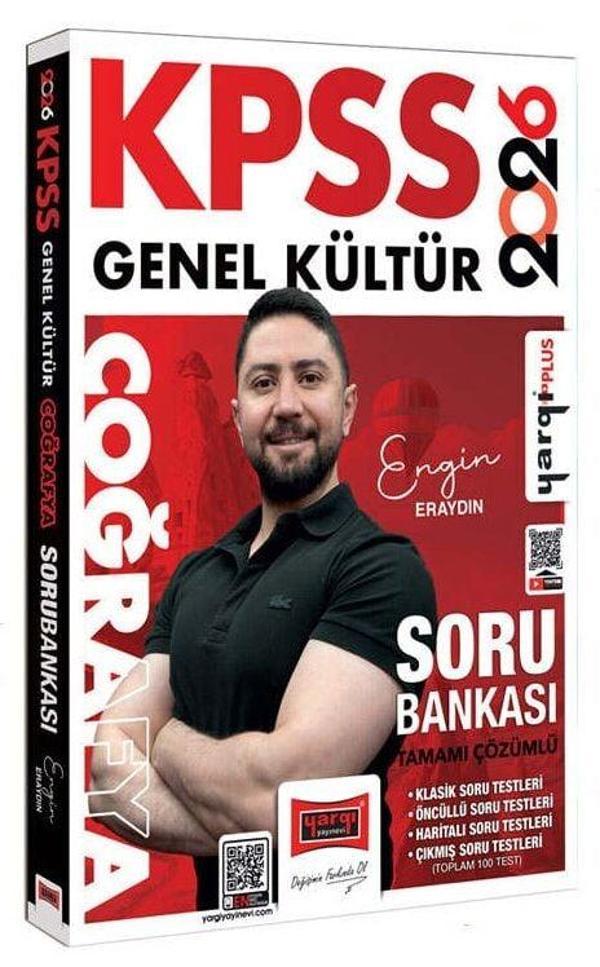 Yargı 2026 KPSS Coğrafya Soru Bankası Çözümlü - Engin Eraydın Yargı Yayınları - Yargı Yayınları - Image 1