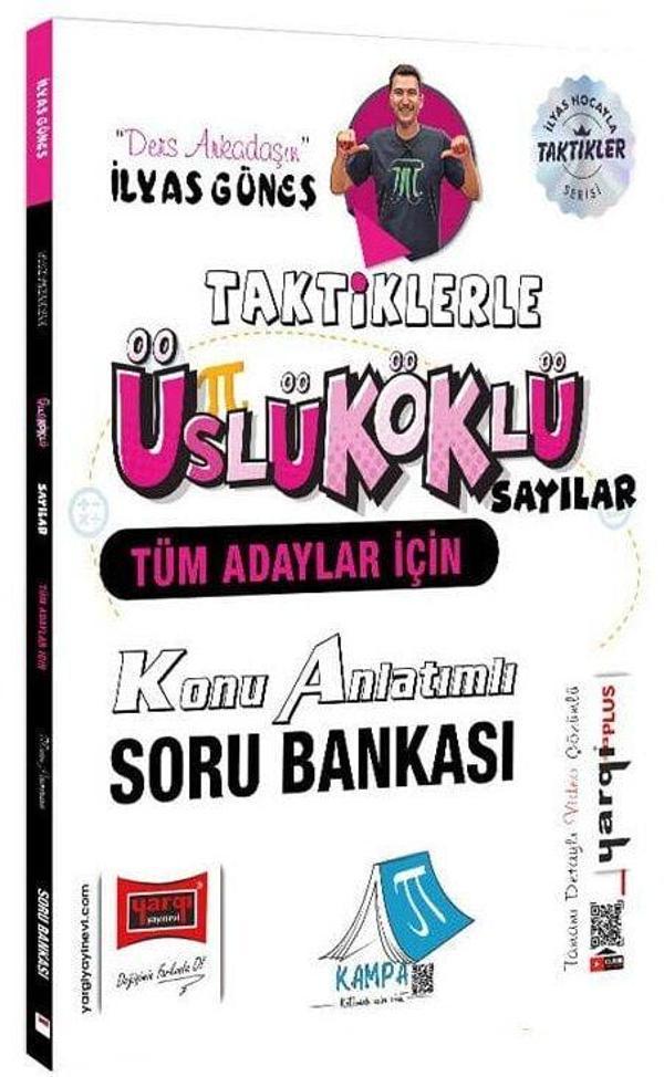 Yargı YKS TYT AYT KPSS Taktiklerle Üslü-Köklü Sayılar Konu Anlatımlı Soru Bankası - İlyas Güneş Yargı Yayınları - Yargı Yayınları - Image 1