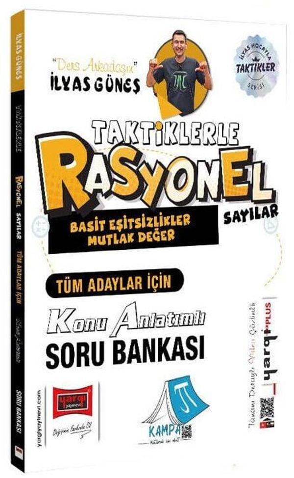 Yargı YKS TYT AYT KPSS Taktiklerle Rasyonel Sayılar, Basit Eşitsizlikler ve Mutlak Değer Konu Anlatımlı Soru Bankası - İ - Yargı Yayınları - Image 1