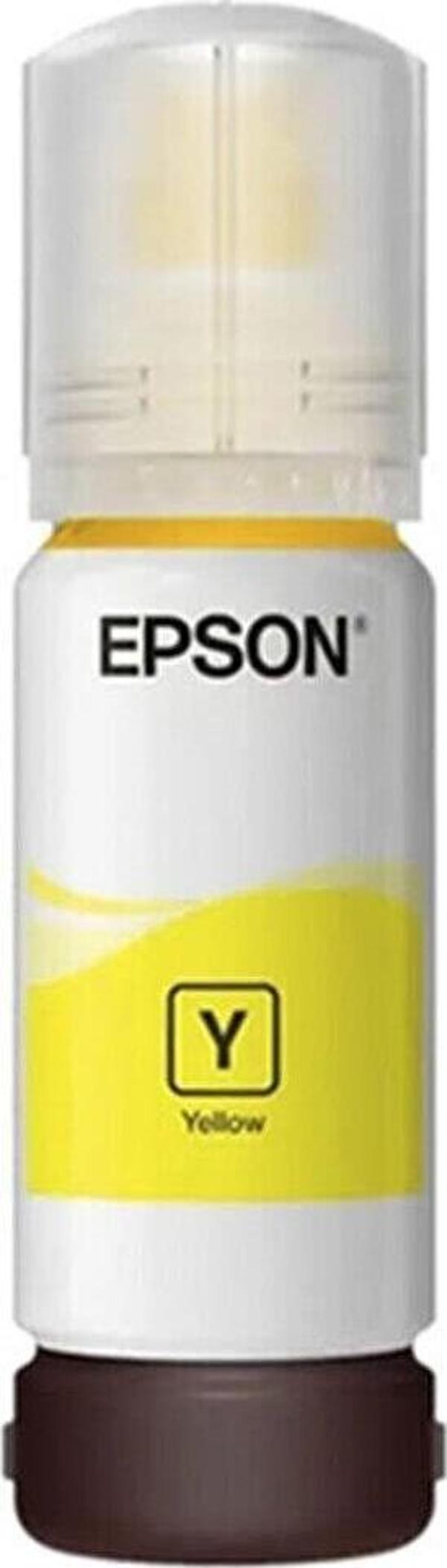 Epson 103 Yellow Sarı Şişe Mürekkep T00S44A L1110-3110-3150-5190 - Image 1
