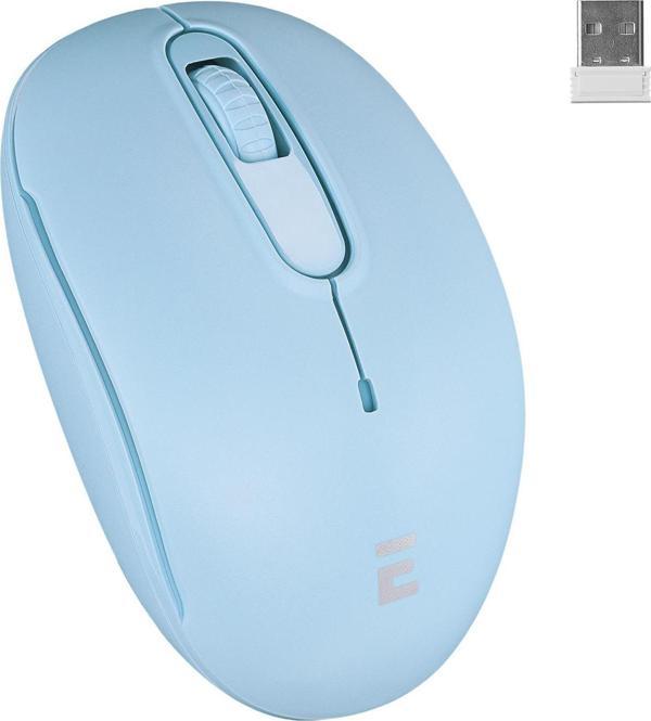 Everest USB Mavi 2.4 GHZ Optik Kablosuz Mouse 1500 DPI Kablosuz Mouse - Image 1