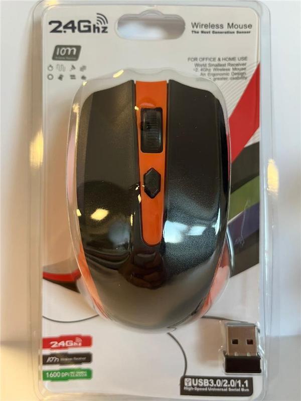 Elba Turuncu 2.4Ghz Kablosuz Mouse - Image 1
