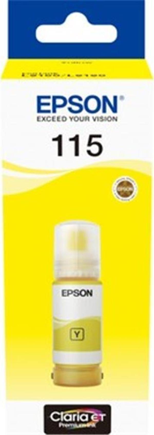 Epson 115 Yellow Sarı Şişe Mürekkep - Image 1