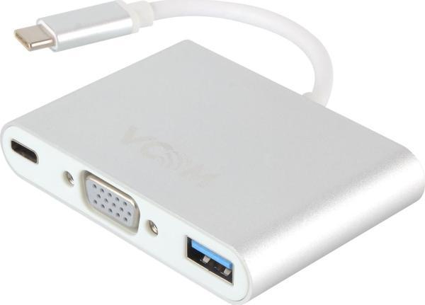 Vcom Type-C-M To Vga-F Usb 3.0-F Type-C-F Çevirici - Image 1