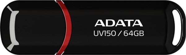 ADATA 64GB USB3.2 Gen1 Black Flash Bellek - Image 1