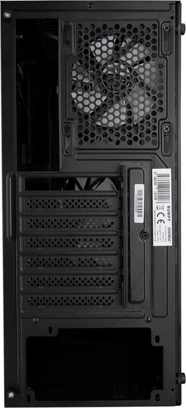 Everest K250 PEAK 250W MICRO PSU Siyah USB3.0+USB2.0+TYPE-C+HD AUDIO Kompakt Mid-T PC Kasası - Image 1