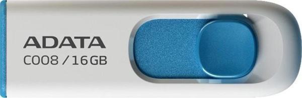 Adata 16 GB USB2.0 Classic Beyaz - Mavi Flash Bellek - Image 1