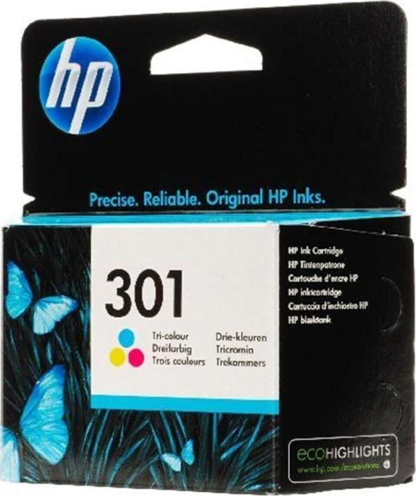 HP 301 Color Renkli Kartuş CH562EE Üç Renkli Orjinal Kartuş - Image 1