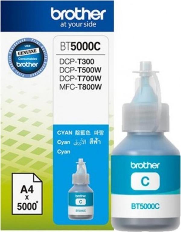 Brother BT5000C Cyan Mavi 5.000 Sayfa Şişe Mürekkep - Image 1