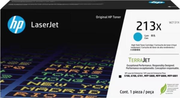 Hp 213X Cyan Mavi 6.000 Sayfa Toner W2131X - Image 1