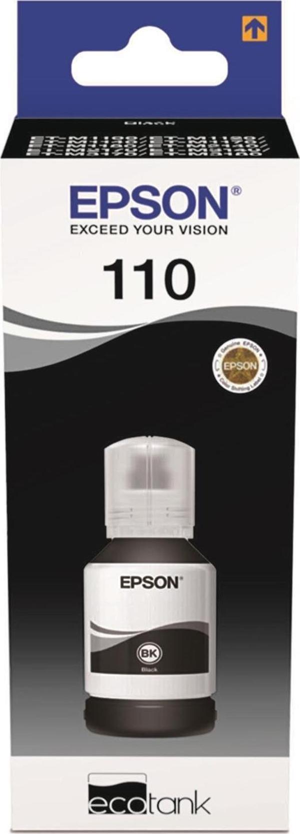 Epson 110 Black Siyah Şişe Mürekkep - Image 1