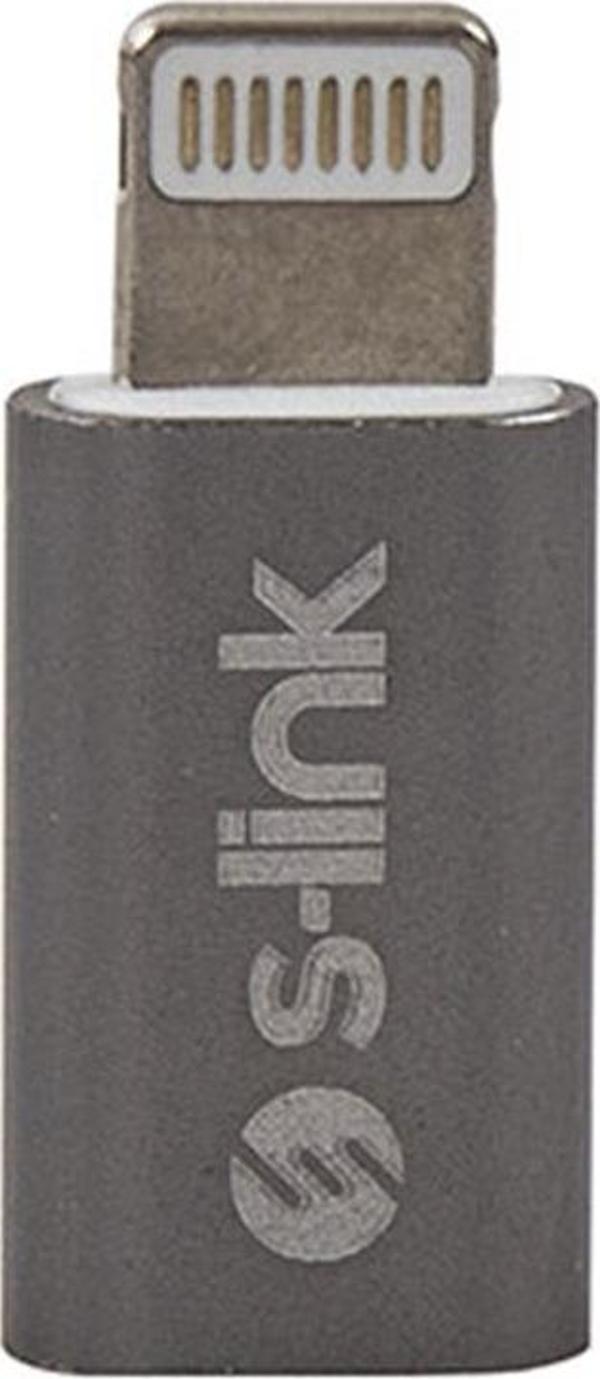 S-link MicroUSB 5pin F to Lightning M Çevirici - Image 1