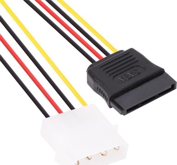 Vcom Tekli Sata Power Kablo 15 CM Sata Power Kablosu - Image 1