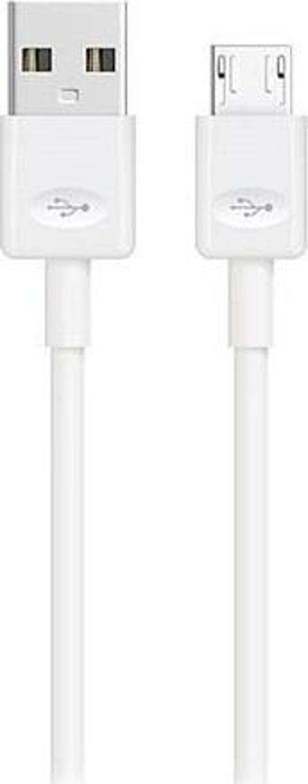 Hytech 1 Metre 2.1 Amper Micro Usb Beyaz Şarj Kablosu - Image 1