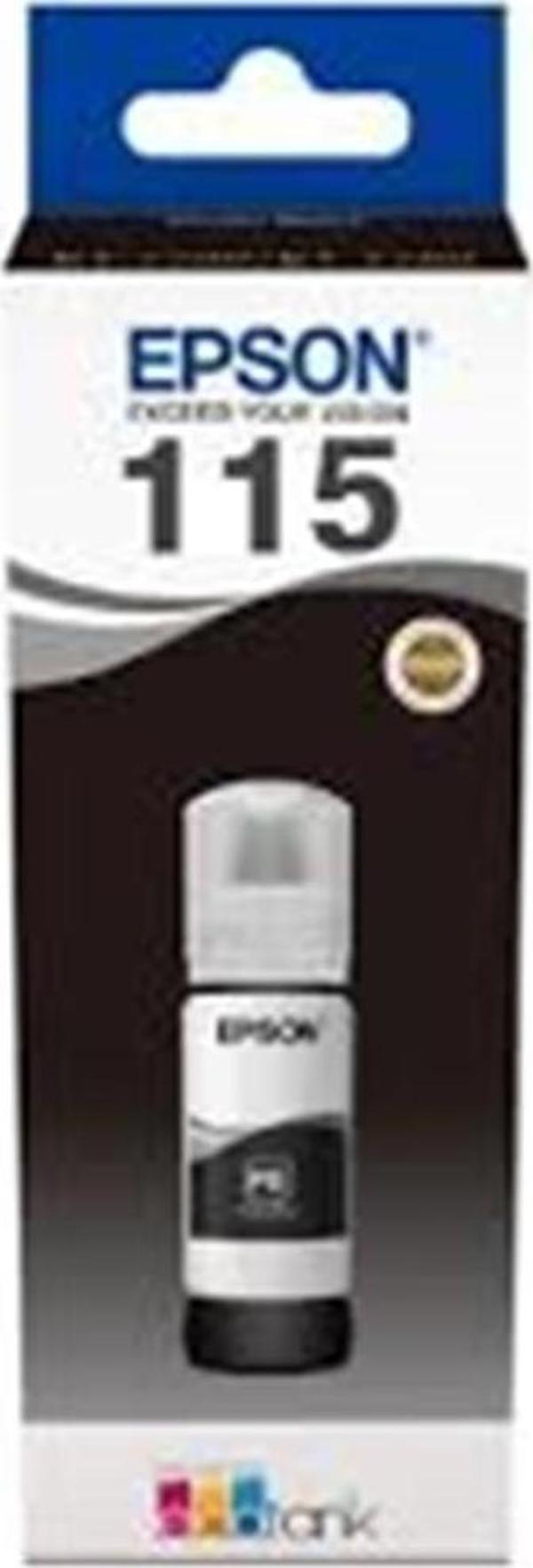 Epson 115 Black Siyah Şişe Mürekkep - Image 1