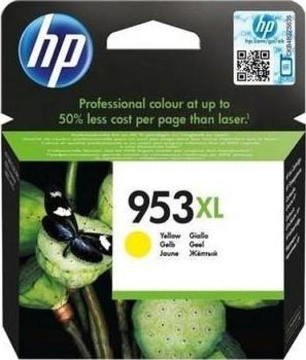 HP 953XL Yellow Sarı Yüksek Kapasite Kartuş Orjinal Kartuş - Image 1