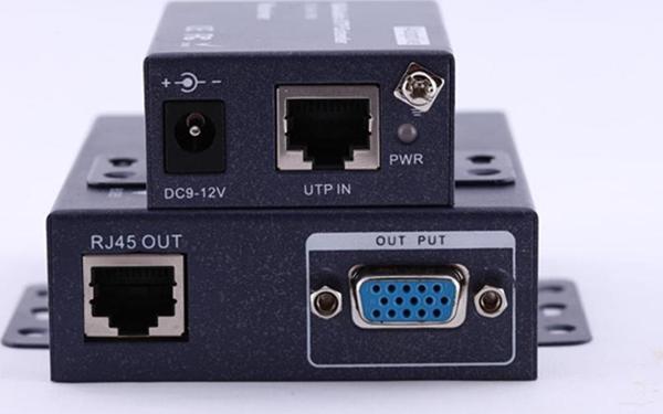 Vcom Vga RJ45 Cat5e-6 Extender Metal 100m Uzatıcı - Image 1